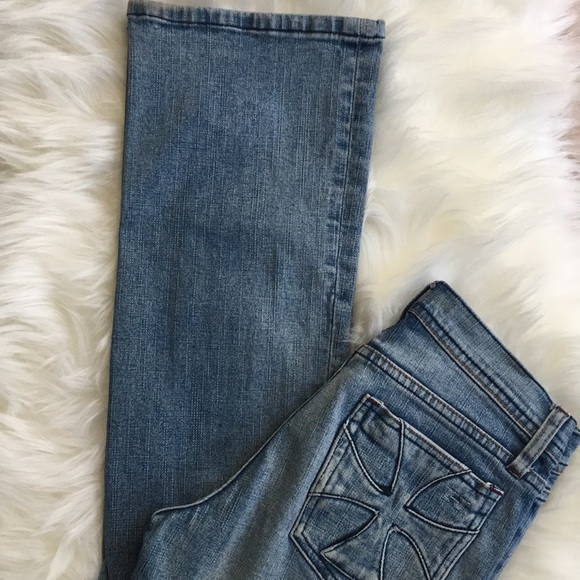 🌺HABITUAL Monaco Deep End Boot Cut Jeans-Size 28 - Picture 4 of 5